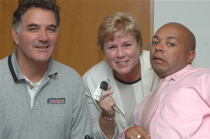 Robert Boch, Clare Poirier (Winner), & Sergio Goncalves